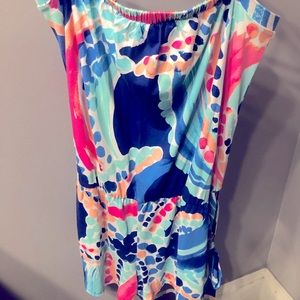 NWT Lilly Pulitzer Elastic Strapless Romper